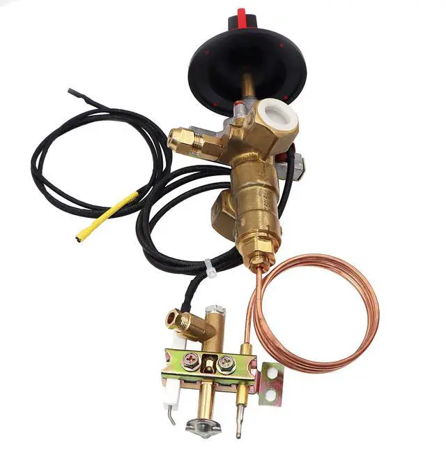 Alt view image 4 of 6 - 100000BTU LPG/NG Gas Oven Stove Inlet Valve Pilot Burner with 0.9 Meters M10x1 Thermocouple and Ignition Wire Including Knob Whole Sets