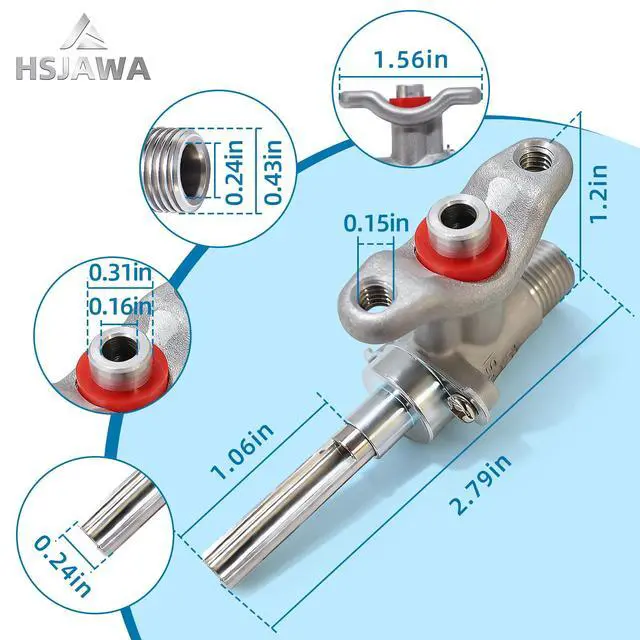 Alt view image 2 of 7 - WPW10206288 Range Surface Burner Valve W10206288 Gas Burner Fits for Whirlpool KitchenAid Maytag Models Include WPW10206288VP 2027909 AP6017058 PS11750353 EAP11750353 Valve (16K BTU) (Gray 2PC)
