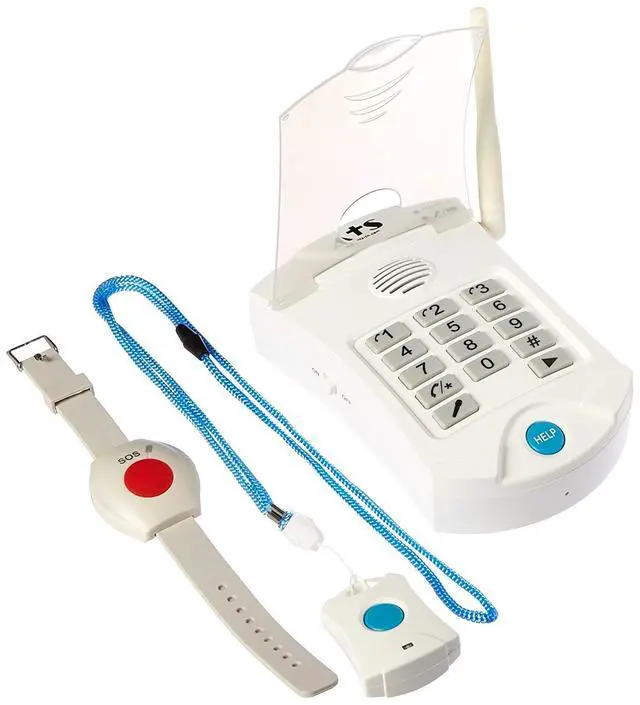 Alt view image 6 of 6 - Senior Life Guardian One Payment Medical Alarm Alert System HD700J