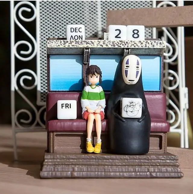 Alt view image 3 of 3 - Studio Ghibli - Spirited Away - Spirited Away Riding The Railway, Benelic Perpetual Calendar