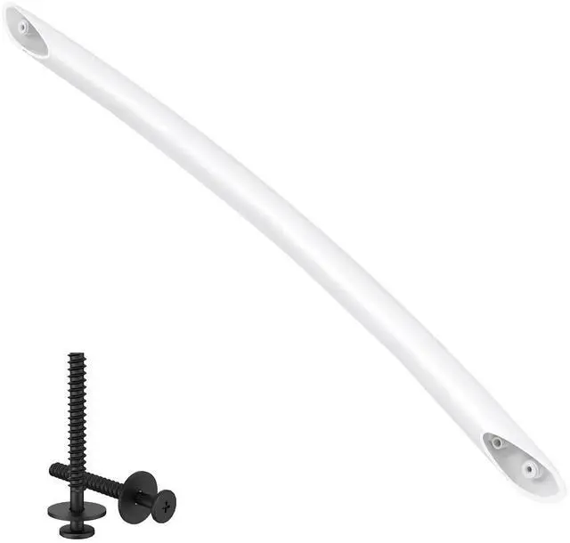 Main image of 316544501 Oven Stove Handle for Frigidaire Oven Door Handle Replacement | White Electrolux Frigidaire Electric Stove Oven Handle 316544501 AP4433289 PS2364116 Kenmore Oven Door Handle With Screws