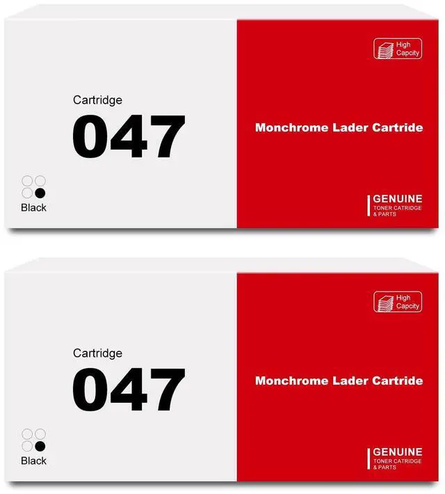 Main image of 047 Black Toner Cartridge 2 Pack Compatible for Canon CRG CRG047 for ImageCLASS/i-SENSYS LBP113w MF113w LBP110 MF110/910 Series Laser Printer