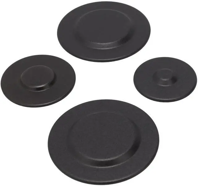 Main image of W10183375 1871945 Range Surface Burner Cap Replacement Set