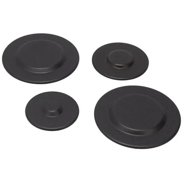 Alt view image 5 of 7 - W10183375 1871945 Range Surface Burner Cap Replacement Set