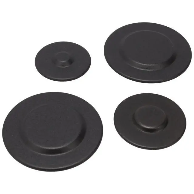 Alt view image 7 of 7 - W10183375 1871945 Range Surface Burner Cap Replacement Set
