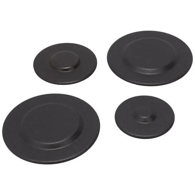 Alt view image 3 of 7 - W10183375 1871945 Range Surface Burner Cap Replacement Set