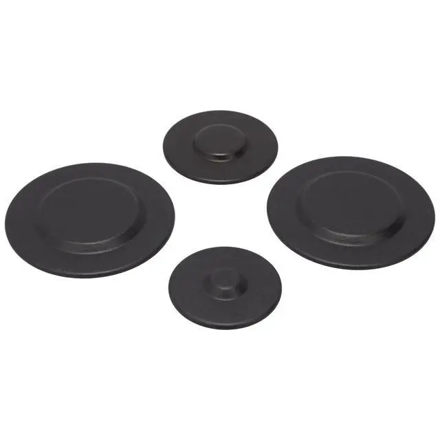 Alt view image 4 of 7 - W10183375 1871945 Range Surface Burner Cap Replacement Set