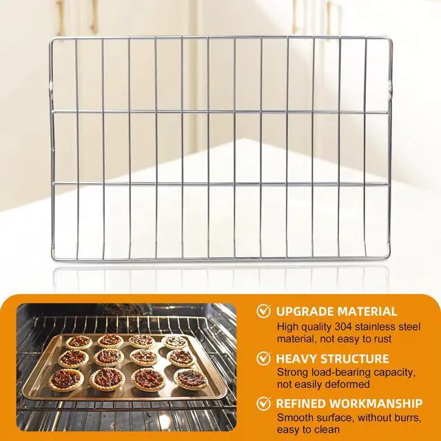Alt view image 5 of 7 - Upgraded MHL63411403 24.6 Inch Oven Rack for Oven Racks ReplAcements, Replacing MHL63531403 MHL63411401 MHL62112101 MHL63411403 Stove Shelf for LG Stove Oven (2PCS)