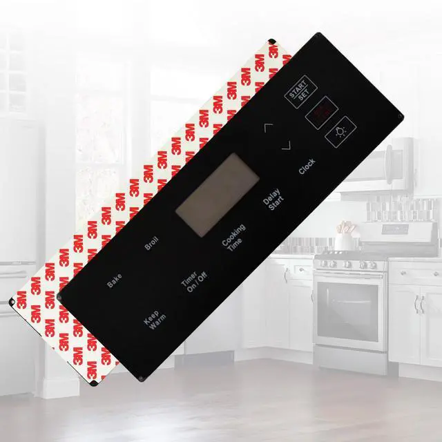 Alt view image 7 of 7 - DG34-00036A Range Switch Membrane Touchpad Control Panel Compatible with Samsung Gas Ranges & Ovens - Replaces AP6244840 PS12086104 EAP12086104 Models