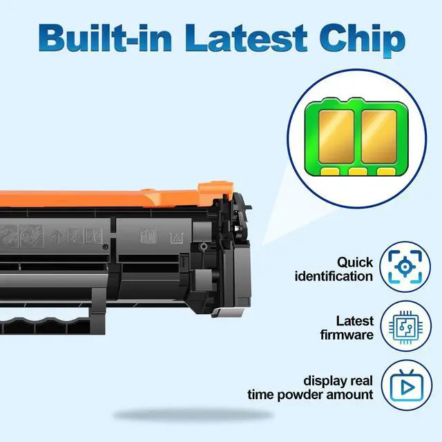 Alt view image 4 of 7 - Compatible W1340A Replacement for HP 134A Toner Cartridge for Laser Jet M209dw M209d M234dw M234sdn M234sdw Ink (4PK,with Chip)
