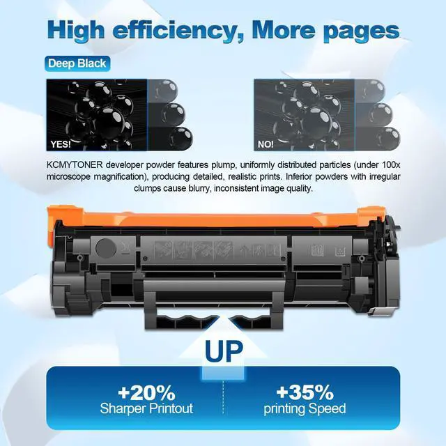 Alt view image 5 of 7 - Compatible W1340A Replacement for HP 134A Toner Cartridge for Laser Jet M209dw M209d M234dw M234sdn M234sdw Ink (4PK,with Chip)