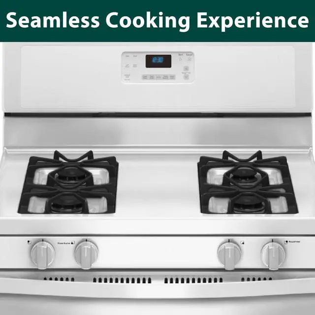 Alt view image 6 of 7 - W10447925 Burner Grates Stove Replacement Parts for Whirlpool Gas Stove Grates Kenmore Maytag Amana Inglis Kirkland 8.3 x 8.8 In Matte Cast Iron Stove Top Oven Grates Cooktop Grates 4 Pcs