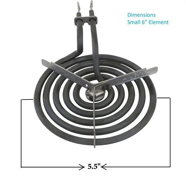 Alt view image 6 of 7 - Bundle WB31M20 and WB31M19 Porcelain Drip Pans and WB30M1 WB30M2 Surface Elements Replacement for GE
