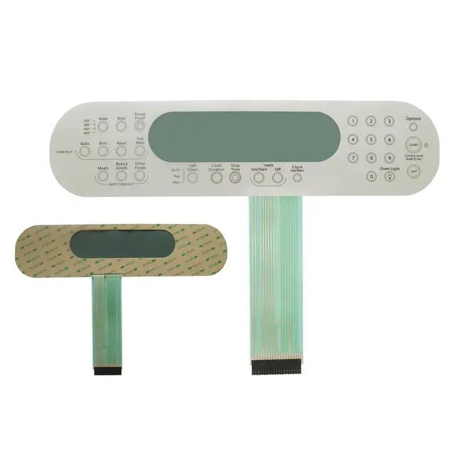 Alt view image 7 of 7 - 9756559ES Switch Membrane Compatible with Whirlpool Range Oven WP9756559ES /PS11747180/1066317/AP6013948 - Easy Install for Electric Stove & Oven Control Panel