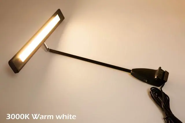 Alt view image 3 of 7 - Trade Show LED Light, 2 Packs 24v Warm White 3000k Exhibit Display Lighting for Popup Booth, Back Drop Panel, Halogen Replacement, Includes UL Power Supply & Mounting C-Clamp Hardware