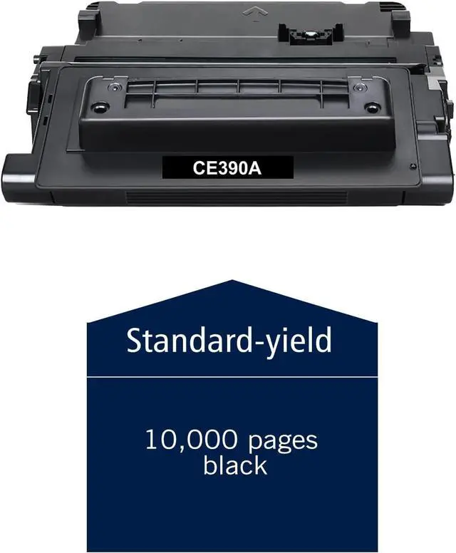 Alt view image 3 of 5 - USA Remanufactured Universal Magnetic Ink Toner Cartridge Replacement for HP CE390A 90A LaserJet M601 M602 M603 M4555
