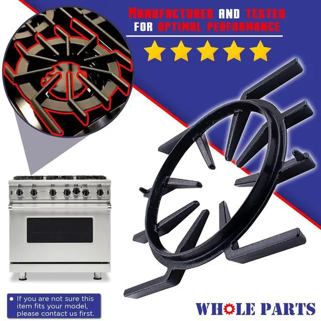 Alt view image 4 of 7 - Upgraded Gas Cooking Ranges Spider Grate Part# PA060001 - Replacement & Compatible with Some Viking Ranges