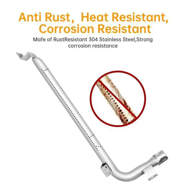 Alt view image 3 of 7 - WB16K10035 Burner Tube With Igniter for GE Appliances