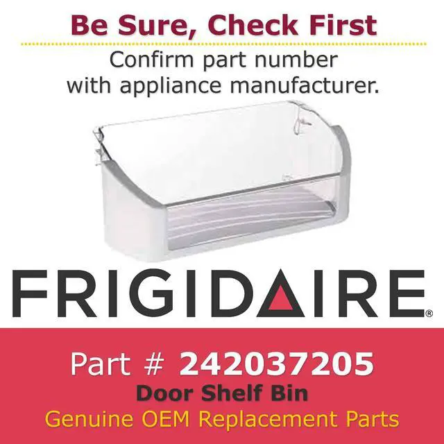 Alt view image 3 of 4 - GENUINE 242037205 Door Shelf Bin