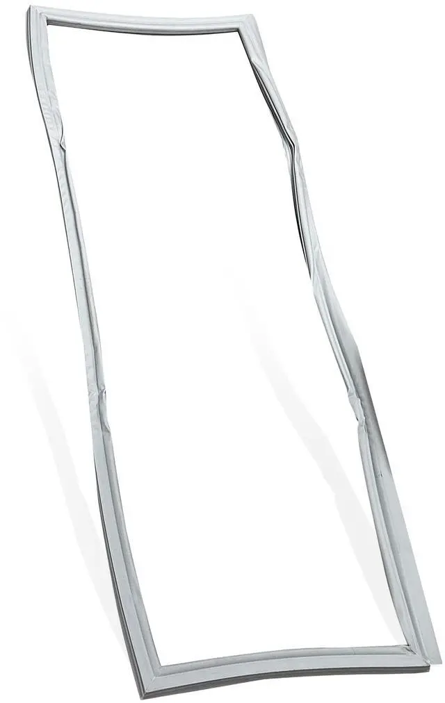 Main image of Upgraded Gray Refrigerator Door Gasket, Left Side (Magnetic Strip Inside) Part # W10830048 Compatible with Select Kenmore, and Maytag Models