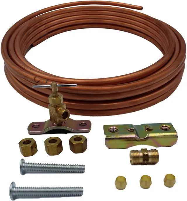 Main image of CIM25 25 Feet Copper Refrigerator Ice Maker Water Line Kit