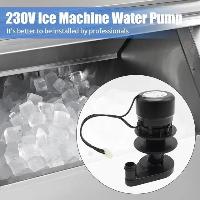 Alt view image 5 of 7 - 8252709 230V Ice Machine Water Pump, Replacement for Manitowoc Ice Machine Water Pump, Replaces 2007399 2008109 8252109 8251139 000000259