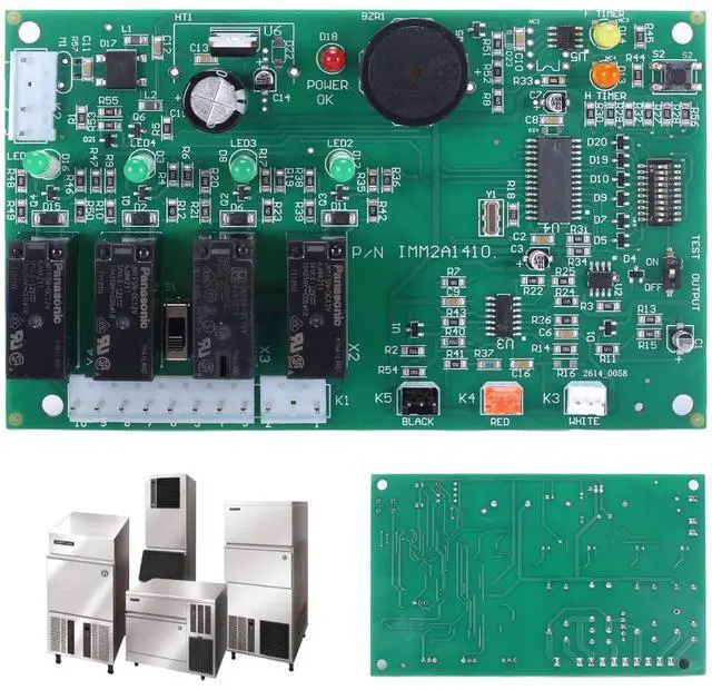 Main image of 2A1410-01 2A1410-02 Ice Maker Control Board Replacement for Hoshizaki Ice Machines Compatible with KM250, KM450, KM500, KM600, KM1200, KM1300,KM1600