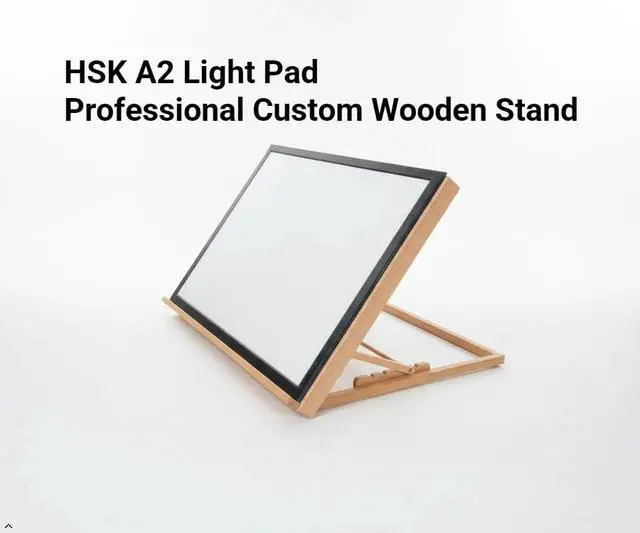Alt view image 5 of 7 - A2 Light Pad Professional Custom Wooden StandA2 Light Box Stand and Light Pad Stand,19 Inches by 26 Inches