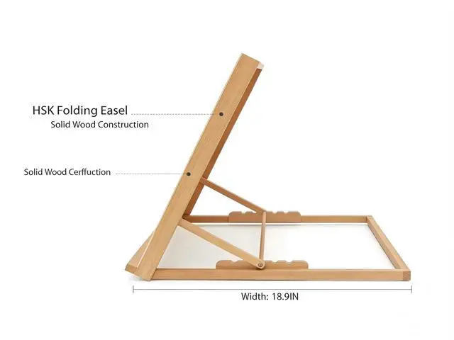 Alt view image 7 of 7 - A2 Light Pad Professional Custom Wooden StandA2 Light Box Stand and Light Pad Stand,19 Inches by 26 Inches