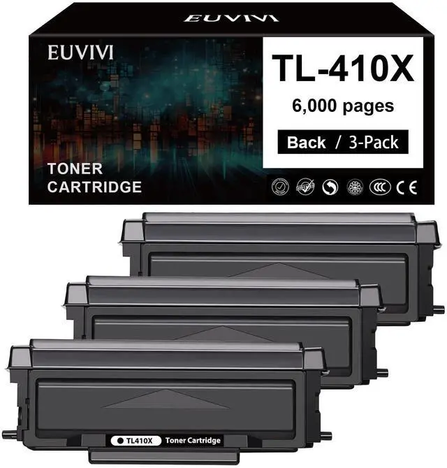 Main image of TL-410X Toner Cartridge M7102dw Toner Compatible for Pantum M7102dw Toner Cartridge TL-410 TL-410X TL-410H for M7102DW P3012DW M6800FDW M7200FDW M7100DW M6802FDW M7102DN M7202FDW (3 Pack)