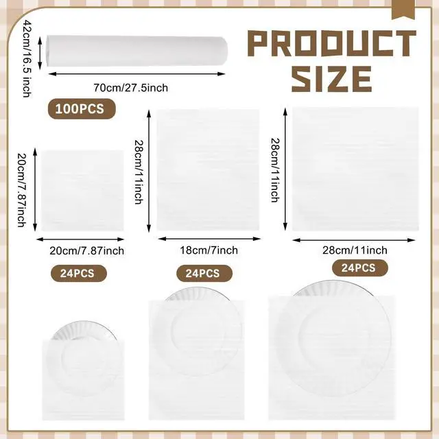 Alt view image 3 of 7 - 4 Sets Dish Moving Boxes with Divider and Lid Kits 16 x 12 x 12" Dish Packing Boxes with Handle 72 Foam Pouches 100 Packing Papers 2 Markers for Kitchen Tableware Glassware