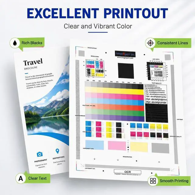 Alt view image 5 of 7 - 712XL Ink Cartridges High Yield Compatible for HP 712 712 XL Ink to use with with DesignJet T210 T230 T630 T650 Studio Plotter Printer (Black, Cyan/Magenta/Yellow)