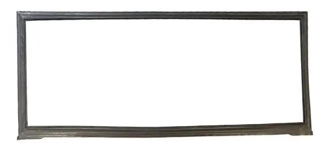 Main image of Upgraded Refrigerator Fresh Food Door Gasket Seal (Magnetic Strip Inside, Dark Gray), Part# WR14X29300 - Replacement & Compatible with Some GE Refrigerators