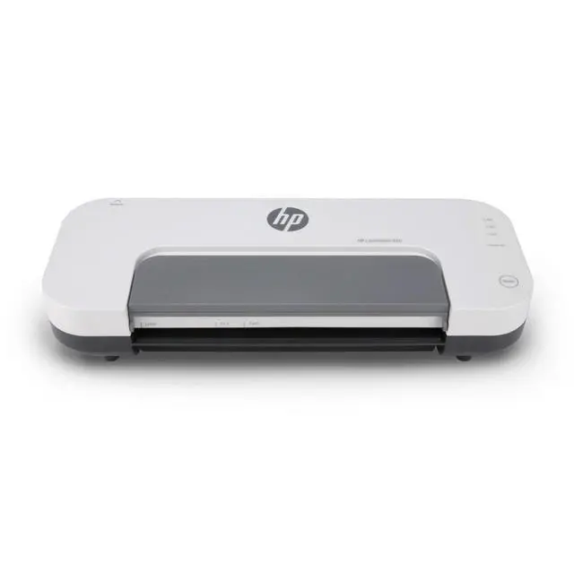 Alt view image 2 of 7 - HP - Hot & Cold Thermal Laminator Kit, 9.2-Inch with 100 Pouches | Hot And Cold Laminator Starter Kit, 9.2-Inch, 2-Roller System, 100 Pouches Included, Jam Release, For Photos And Documents