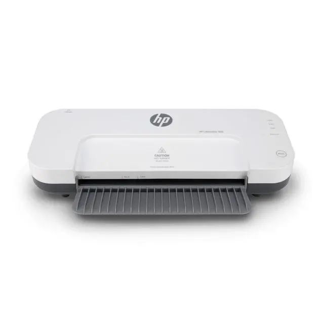Alt view image 3 of 7 - HP - Hot & Cold Thermal Laminator Kit, 9.2-Inch with 100 Pouches | Hot And Cold Laminator Starter Kit, 9.2-Inch, 2-Roller System, 100 Pouches Included, Jam Release, For Photos And Documents