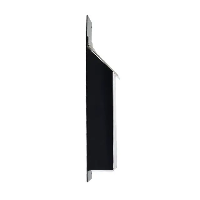 Alt view image 6 of 7 - Acrylic Black Outdoor Trifold Brochure Holder