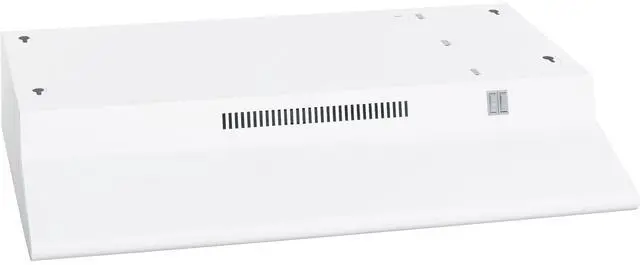 Main image of Under Cabinet Ran Hood | 30-Inch Kitchen Exhaust Fan with 2 Speeds, Cooktop Lighting & Included Filter | Kitchen Essentials | Top or Rear Exhaust Capability | Non-Vented | 170 CFM | White