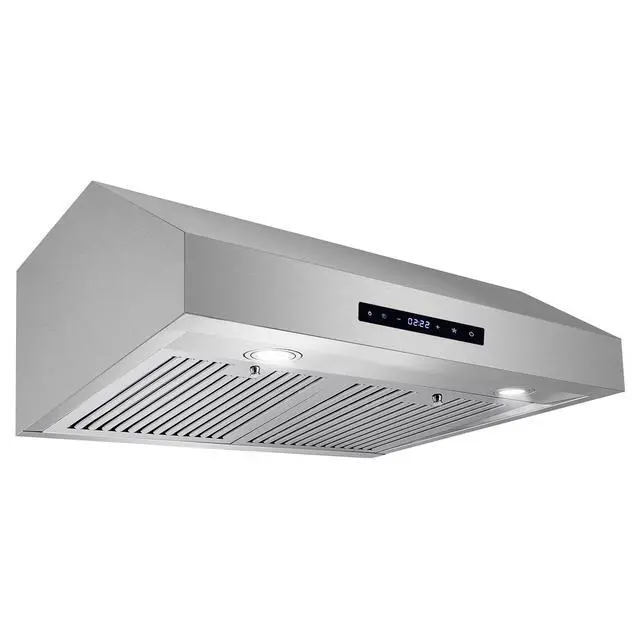 Alt view image 3 of 7 - 30 in. Haven Coll 380 CFM Ducted Under Cabinet Range Hood, LED, Stainless