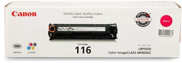Main image of Genuine 116 Magenta Toner Cartridge Compatible with MF8050Cn, MF8080Cw