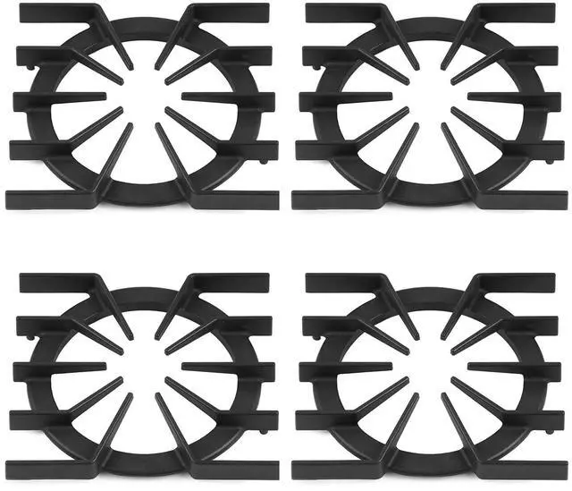 Main image of Upgraded PA060037 PA060024 Spider Grate Replacement Parts for Viking Stove Parts Burner Grate, VDSC305 VGIC305 VGIC365 Cast Iron Cooking Grate for Viking Range Parts Cooktop Grates 4 Pcs