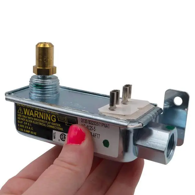 Alt view image 7 of 7 - WB19K31 183D5746G001 Range Oven Gas Safety Valve Replacement Model Specific Not Universal