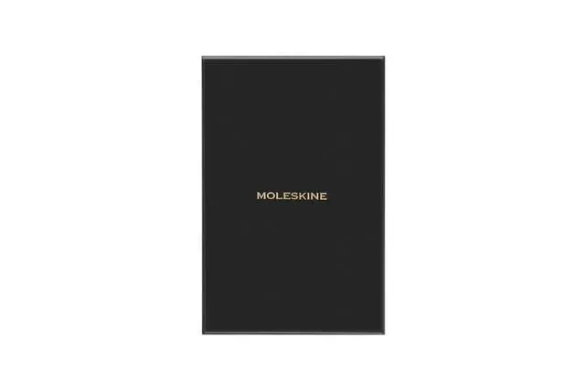 Alt view image 3 of 7 - Limited Edition Notebook Vegea, Large, Ruled, Black Boa, Soft Cover (5 x 8.25)