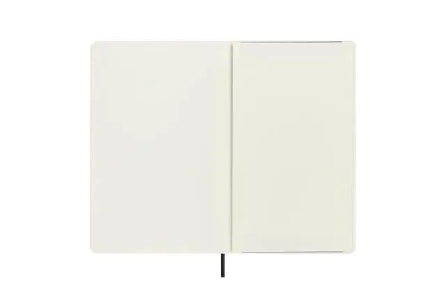 Alt view image 7 of 7 - Limited Edition Notebook Vegea, Large, Ruled, Black Boa, Soft Cover (5 x 8.25)
