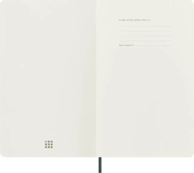 Alt view image 5 of 7 - Limited Edition Notebook Vegea, Large, Ruled, Green Boa, Soft Cover (5 x 8.25)