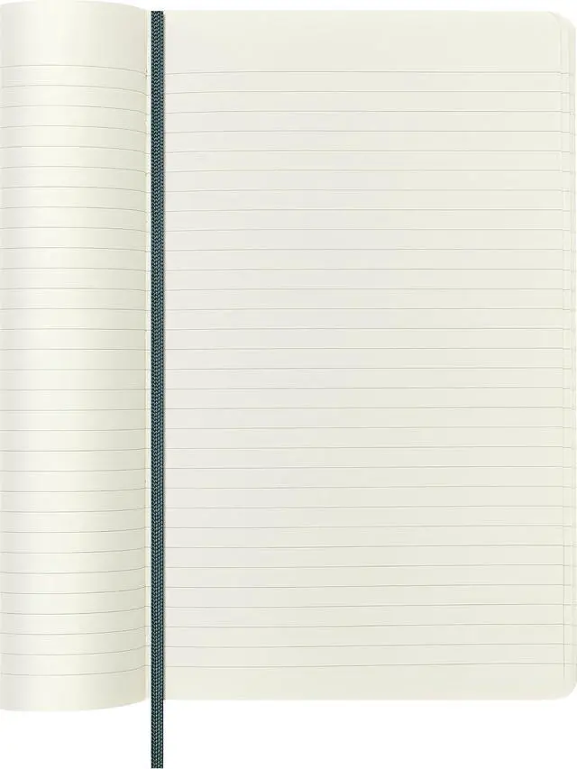 Alt view image 6 of 7 - Limited Edition Notebook Vegea, Large, Ruled, Green Boa, Soft Cover (5 x 8.25)