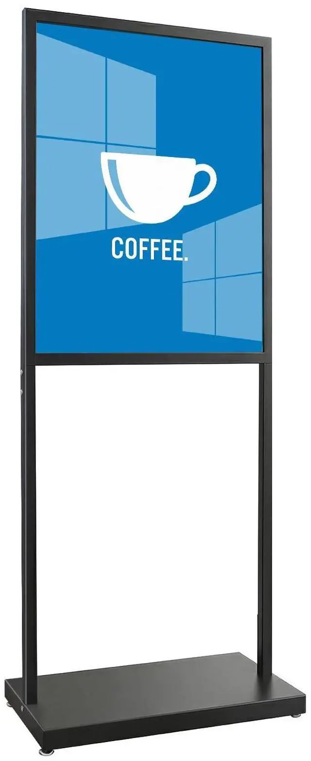 Main image of 22x28 Inch Floor Stand Sign Holder, Heavy Duty Pedestal Poster Stand Double Sided Display for Business, Retail & Real Estate