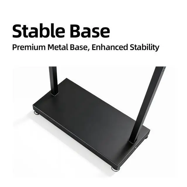 Alt view image 7 of 7 - 22x28 Inch Floor Stand Sign Holder, Heavy Duty Pedestal Poster Stand Double Sided Display for Business, Retail & Real Estate