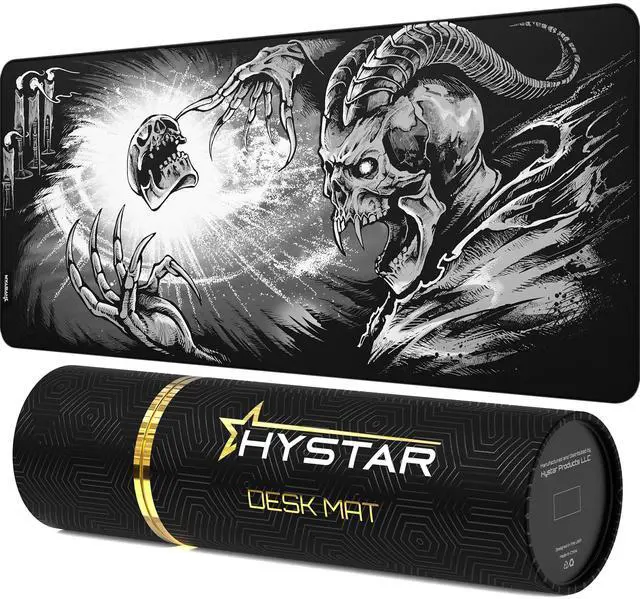 Main image of ® Extended Gaming Mouse Pad | XXXL 45" x 20" | 5mm Thick, Waterproof Surface, Smooth Polyester Fabric, and Natural Rubber Base | Goety