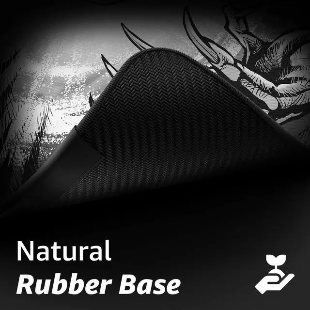 Alt view image 5 of 7 - ® Extended Gaming Mouse Pad | XXXL 45" x 20" | 5mm Thick, Waterproof Surface, Smooth Polyester Fabric, and Natural Rubber Base | Goety