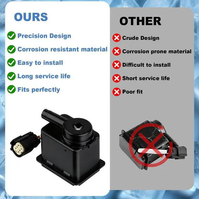 Alt view image 7 of 7 - W11542867 Ice Maker Recirculation Pump Compatible with Whirlpool KitchenAid Jennair Kenmore Amana Refrigerators, Ice Maker Circulation Pump Replaces W11176264, W11325175, W10747426, W11439191